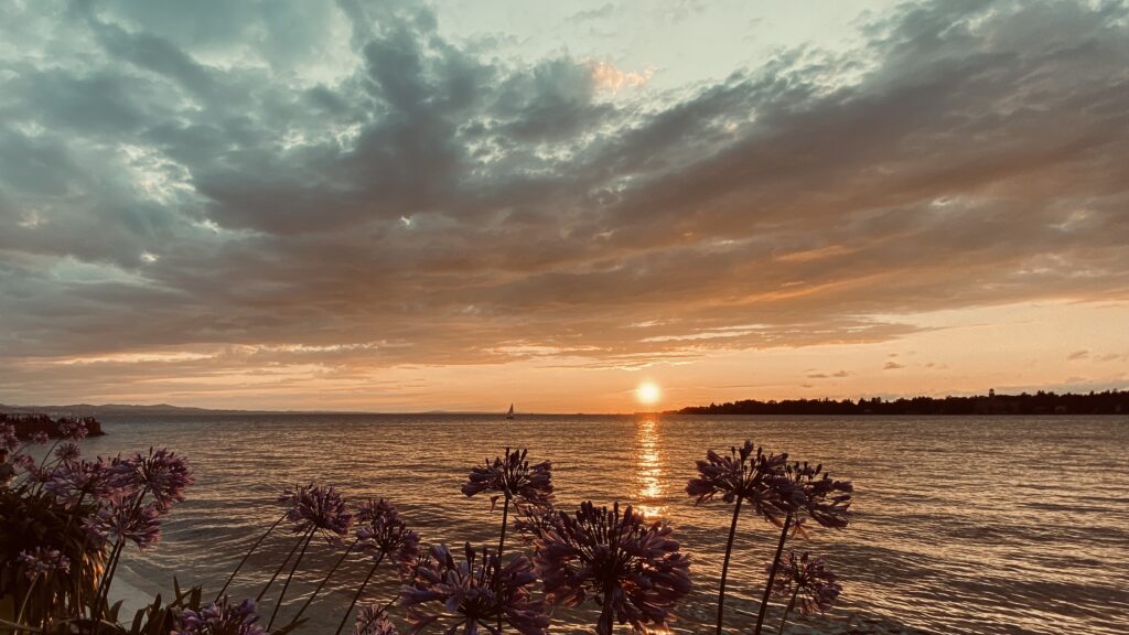 Sonnenuntergang in Lindau