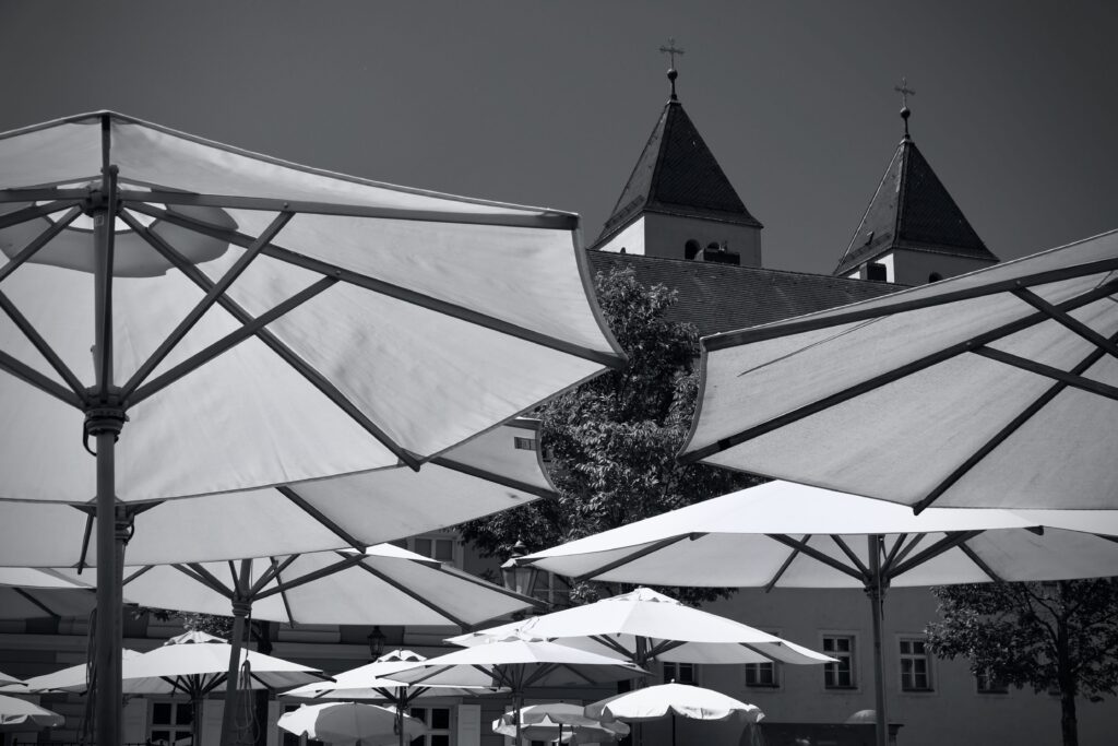 Schirme in Regensburg